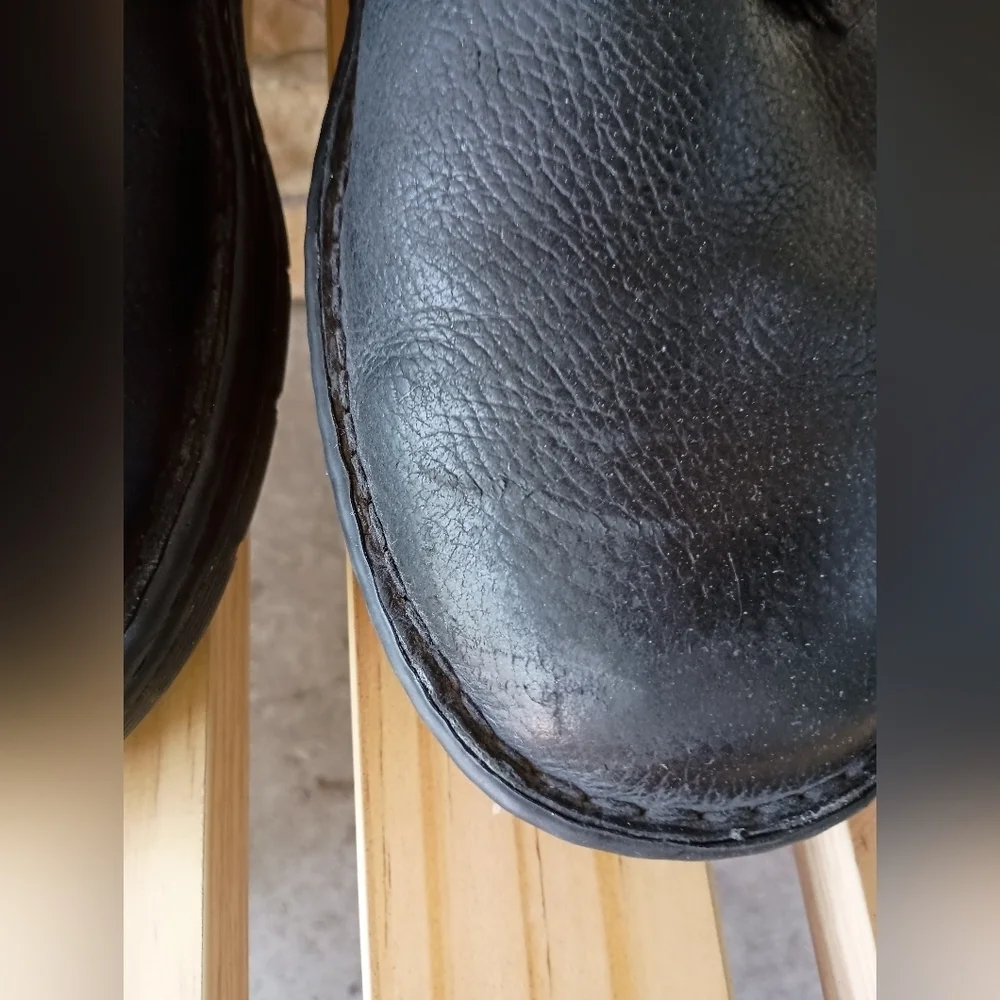 Dr Martens DM's Industrial Sussex Black Leather Chukka Boots Men's Size 13